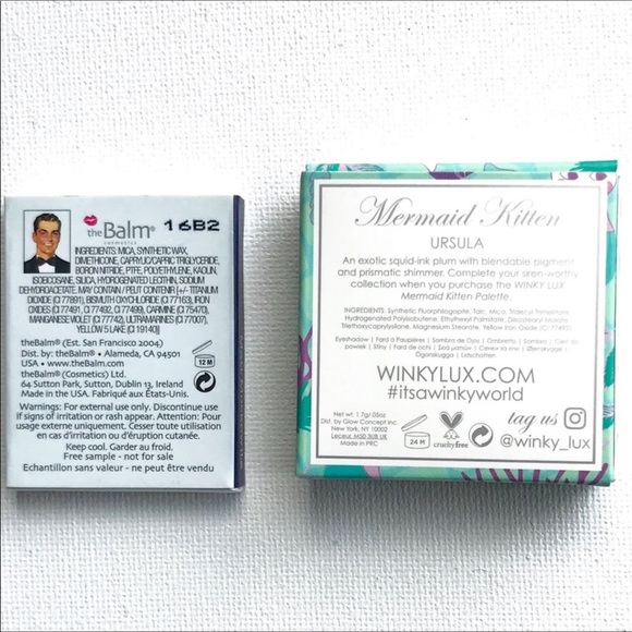 New Eyeshadow Bundle, Winky Lux & The Balm - Picture 3 of 3